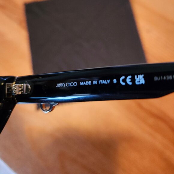 JIMMY CHOO SUNGLASSES- GORGEOUS, OLD HOLLYWOOD STYLE, BRAND NEW, NEVER WORN! main image 5